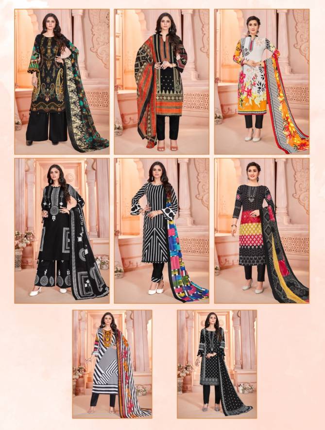 New Eagle Collection Rubaab 1 Casual Daily Wear Karachi Cotton Dress Material Collection